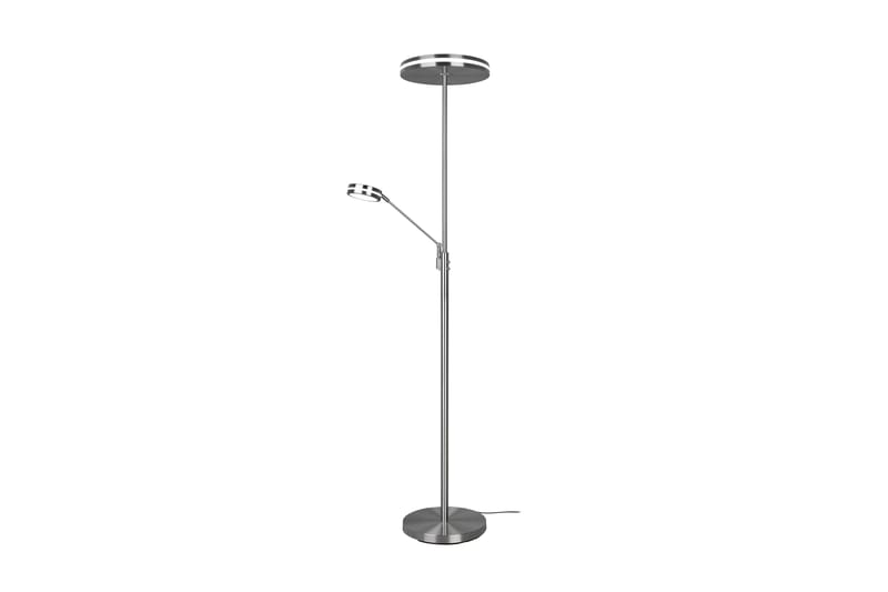 Franklin LED-Gulvlampe Uplighter Børstet Stål - Belysning - Innendørsbelysning & Lamper - Soveromslampe