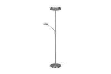 Franklin LED-Gulvlampe Uplighter Børstet Stål - Belysning - Innendørsbelysning & Lamper - Soveromslampe