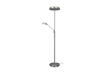 Franklin LED-Gulvlampe Uplighter Børstet Stål - Belysning - Innendørsbelysning & Lamper - Soveromslampe