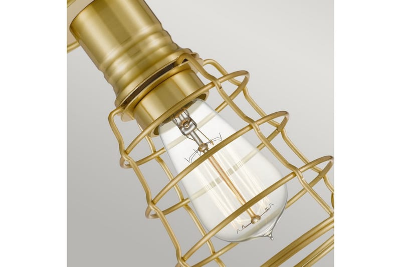 Halv takmontering Quoizel Mixon Børstet messing - Børstet messing - Belysning - Innendørsbelysning & Lamper - Soveromslampe - Taklampa sovrum