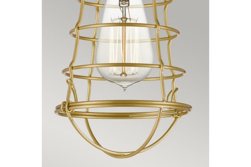 Halv takmontering Quoizel Mixon Børstet messing - Børstet messing - Belysning - Innendørsbelysning & Lamper - Soveromslampe - Taklampa sovrum