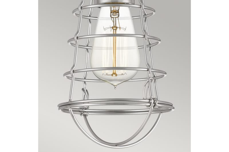 Halv takmontering Quoizel Mixon Børstet nikkel - Børstet nikkel - Belysning - Innendørsbelysning & Lamper - Soveromslampe - Taklampa sovrum