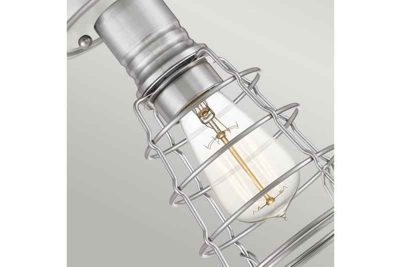 Halv takmontering Quoizel Mixon Børstet nikkel - Børstet nikkel - Belysning - Innendørsbelysning & Lamper - Soveromslampe - Taklampa sovrum