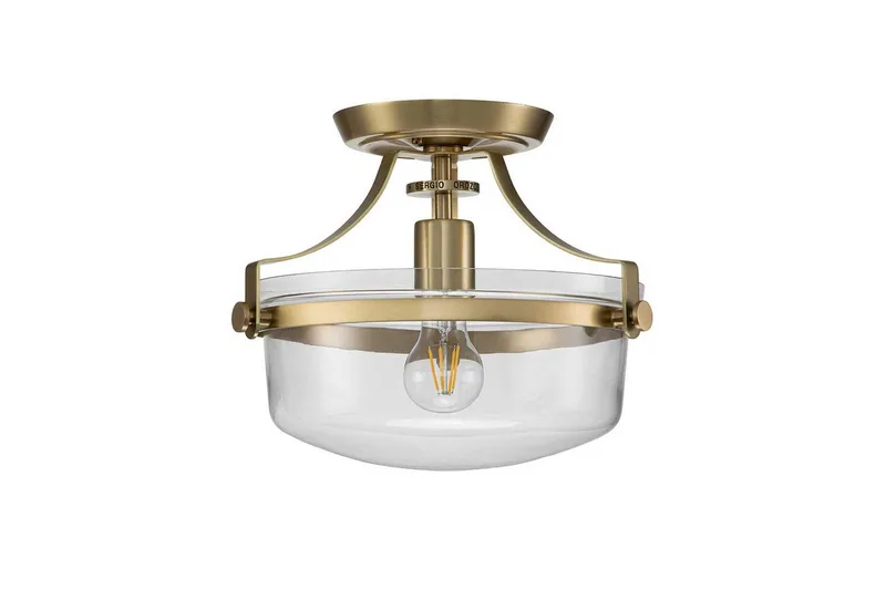 Halv takmontering Quoizel Penn Station - Belysning - Innendørsbelysning & Lamper - Soveromslampe - Taklampa sovrum