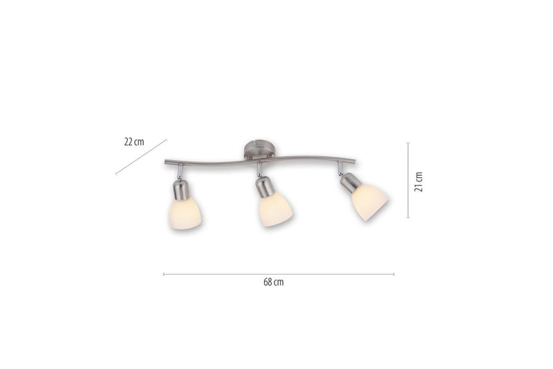 Karo Just Light Vegg/Taklampe - Belysning - Innendørsbelysning & Lamper - Soveromslampe - Taklampa sovrum