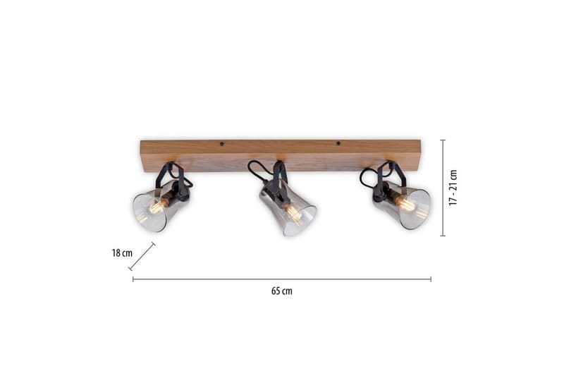 Langström Just Light Taklampe - Belysning - Innendørsbelysning & Lamper - Soveromslampe - Taklampa sovrum