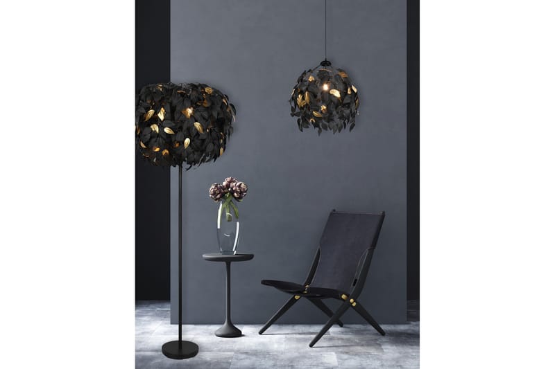 Leavy Gulvlampe 3xE14 Mattsvart - Belysning - Innendørsbelysning & Lamper - Soveromslampe
