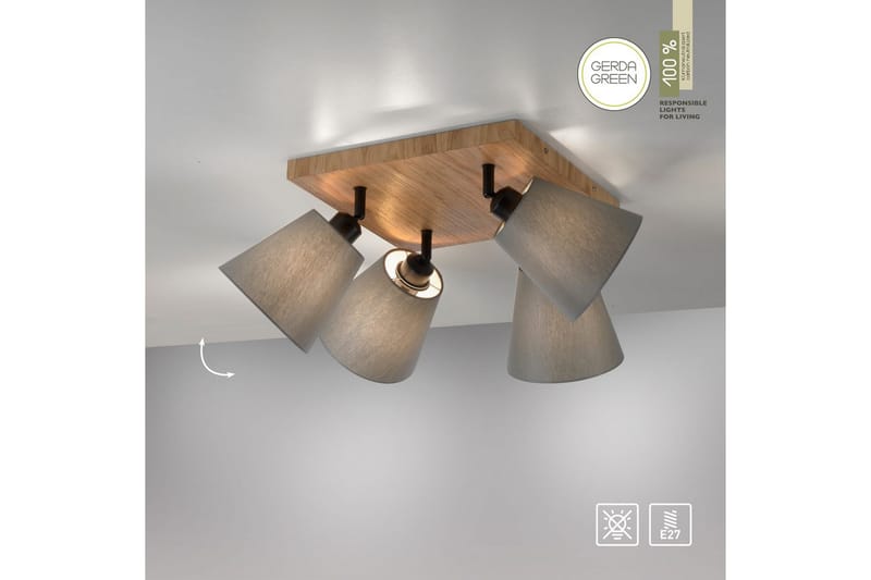 Michel Just Light Taklampe - Belysning - Innendørsbelysning & Lamper - Soveromslampe - Taklampa sovrum