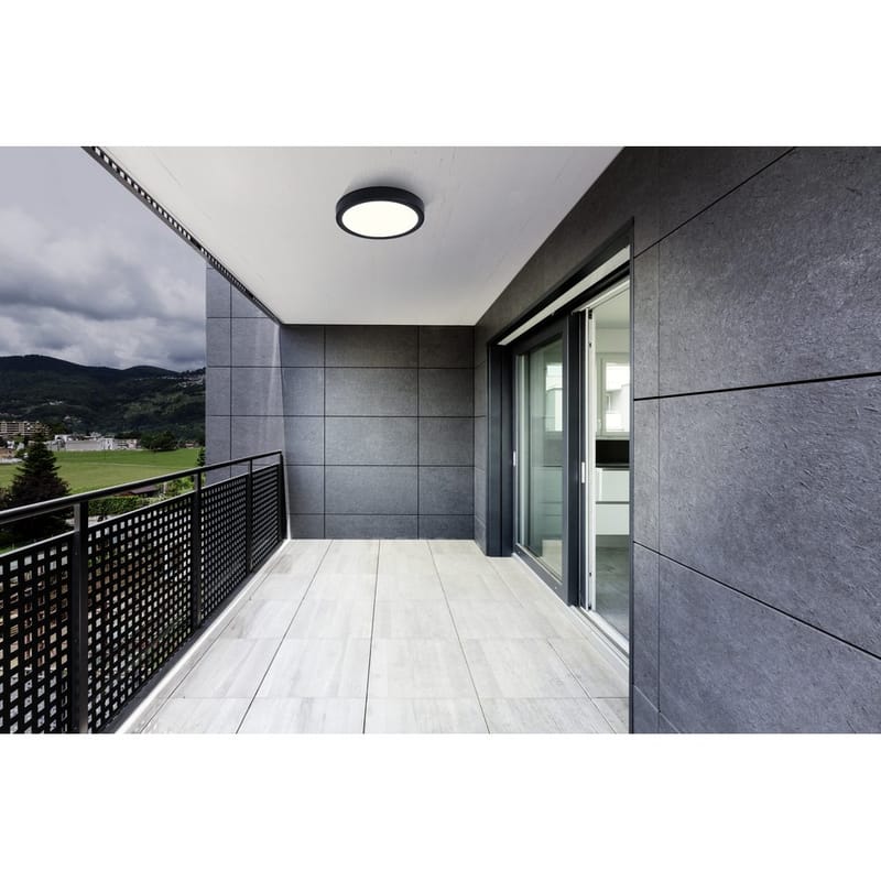 Plafond Argolis Ø285 mm - Sort - Belysning - Innendørsbelysning & Lamper - Soveromslampe - Taklampa sovrum