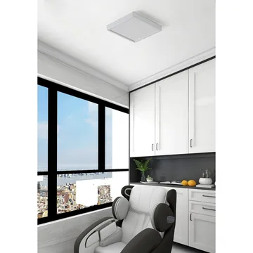 Plafond Argolis 285x285 mm - Hvit - Belysning - Innendørsbelysning & Lamper - Soveromslampe - Taklampa sovrum
