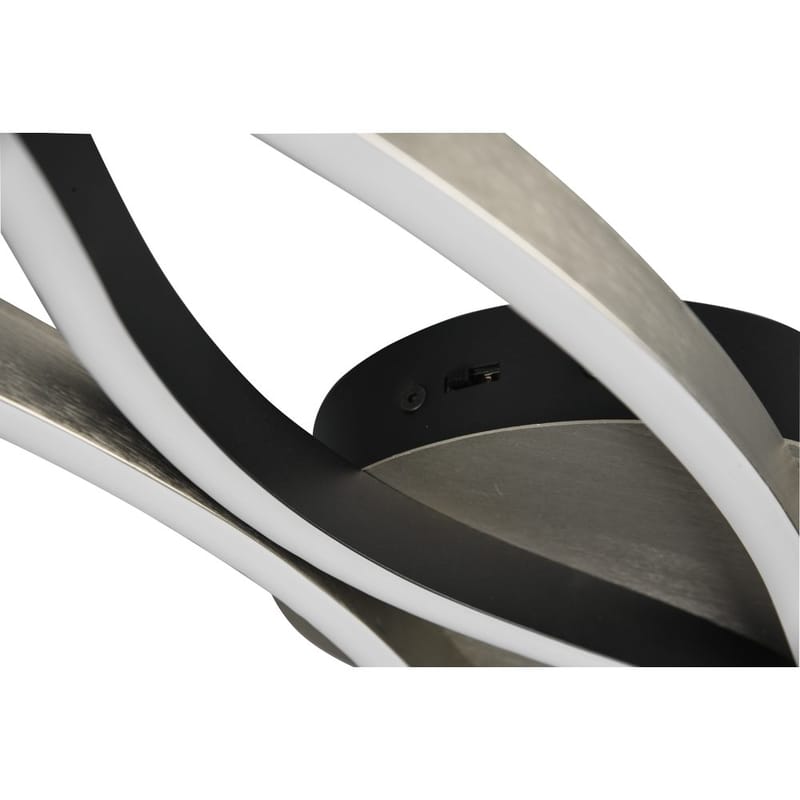 Plafond Blaze - Børstet aluminium - Belysning - Innendørsbelysning & Lamper - Soveromslampe - Taklampa sovrum