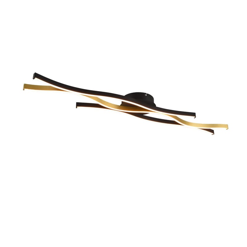 Plafond Blaze - Matt messing - Belysning - Innendørsbelysning & Lamper - Soveromslampe - Taklampa sovrum