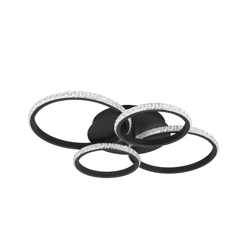 Plafond Cires - Matt svart - Belysning - Innendørsbelysning & Lamper - Soveromslampe - Taklampa sovrum