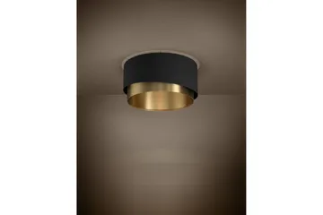 Plafond Eglo Manderline Svart/Messing - Belysning - Innendørsbelysning & Lamper - Soveromslampe - Taklampa sovrum
