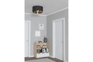Plafond Eglo Manderline Svart/Messing - Belysning - Innendørsbelysning & Lamper - Soveromslampe - Taklampa sovrum