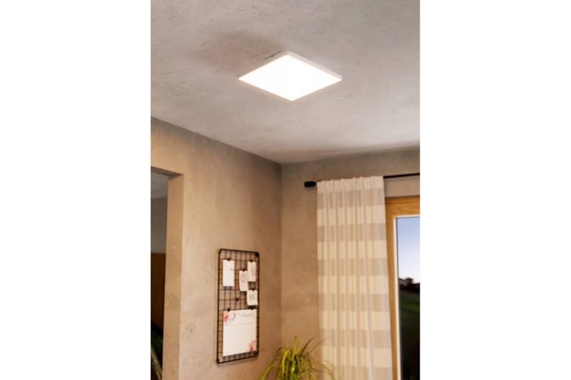 Plafond Eglo Turcona-CCT Hvit 287x287 mm - 287x287 mm - Belysning - Innendørsbelysning & Lamper - Soveromslampe - Taklampa sovrum