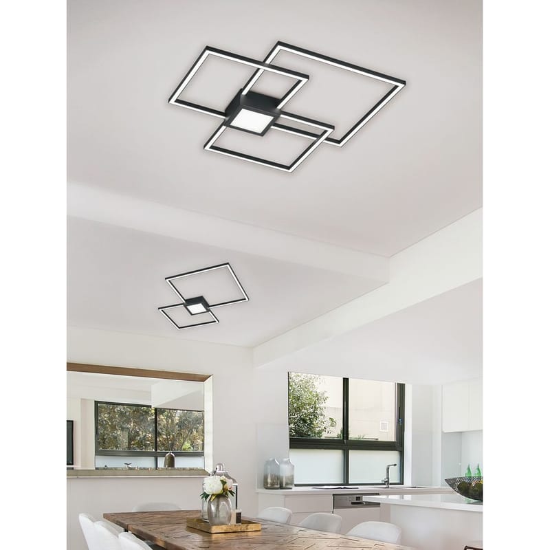 Plafond Hydra - Antrasitt - Belysning - Innendørsbelysning & Lamper - Soveromslampe - Taklampa sovrum