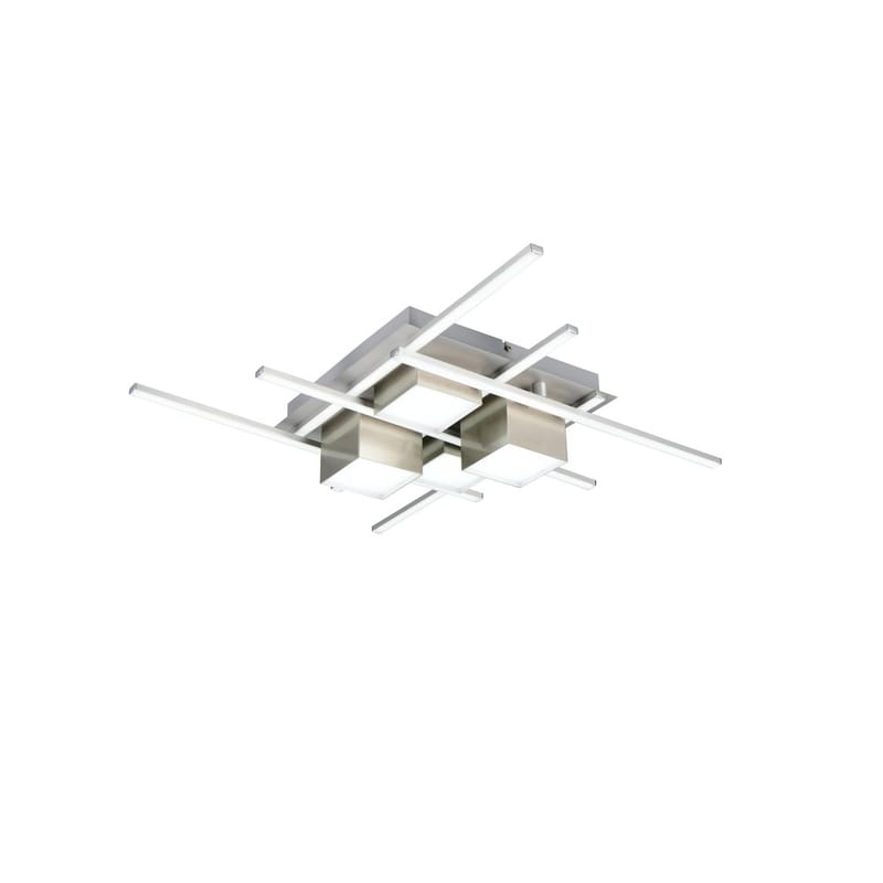 Plafond Roger - Børstet stål - Belysning - Innendørsbelysning & Lamper - Soveromslampe - Taklampa sovrum