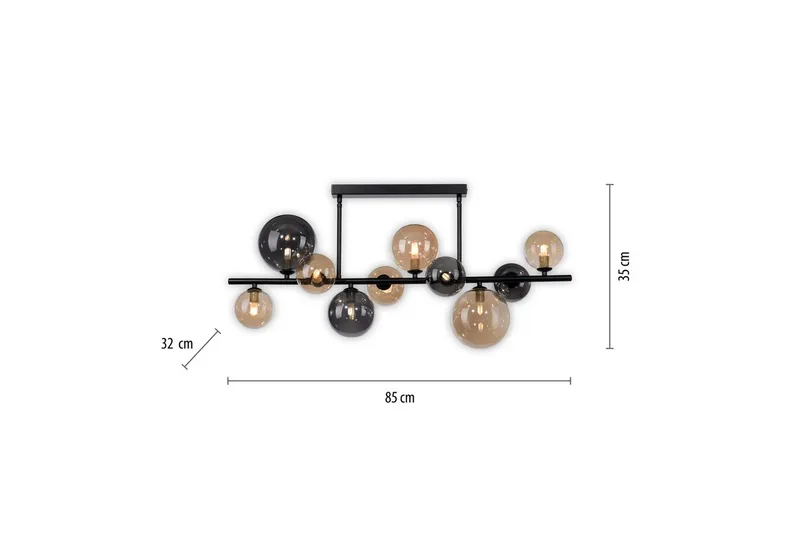 Popsicle Paul Neuhaus Taklampe - Belysning - Innendørsbelysning & Lamper - Soveromslampe - Taklampa sovrum