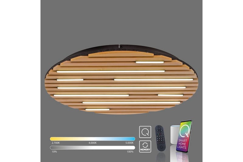 Q-Akustik Paul Neuhaus Vegg-/Taklampe - Belysning - Innendørsbelysning & Lamper - Soveromslampe - Taklampa sovrum