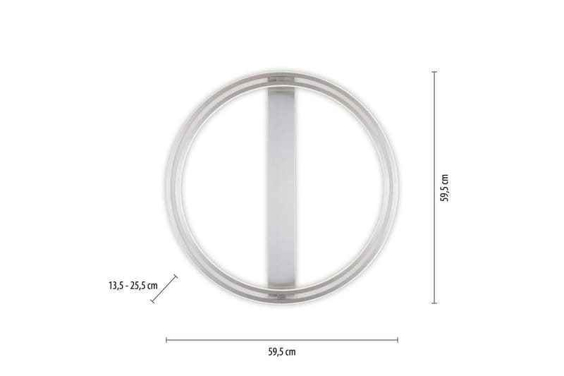 Q-Beluga Paul Neuhaus Taklampe - Belysning - Innendørsbelysning & Lamper - Soveromslampe - Taklampa sovrum