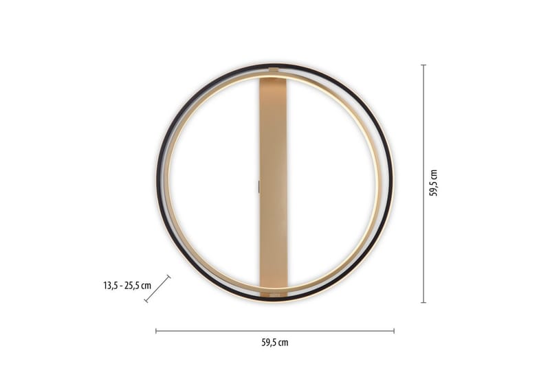 Q-Beluga Paul Neuhaus Taklampe - Belysning - Innendørsbelysning & Lamper - Soveromslampe - Taklampa sovrum