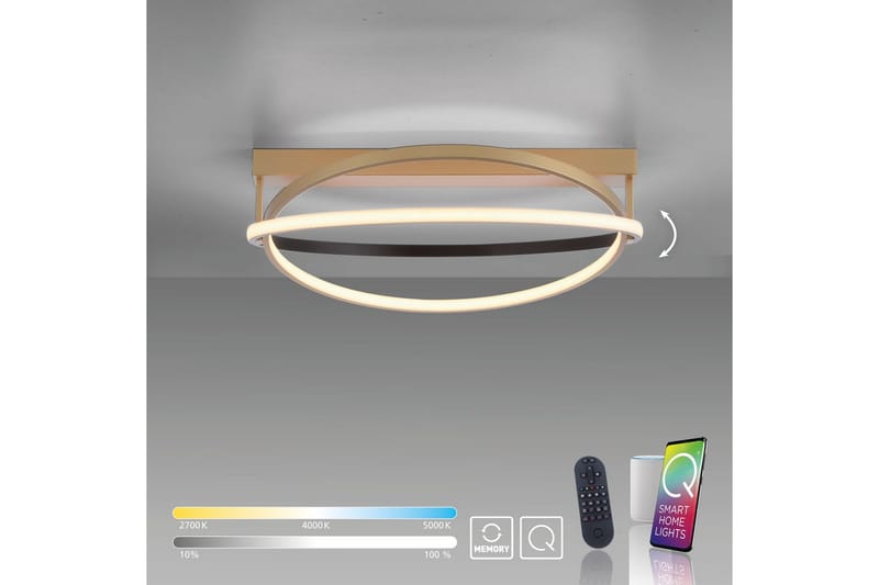 Q-Beluga Paul Neuhaus Taklampe - Belysning - Innendørsbelysning & Lamper - Soveromslampe - Taklampa sovrum