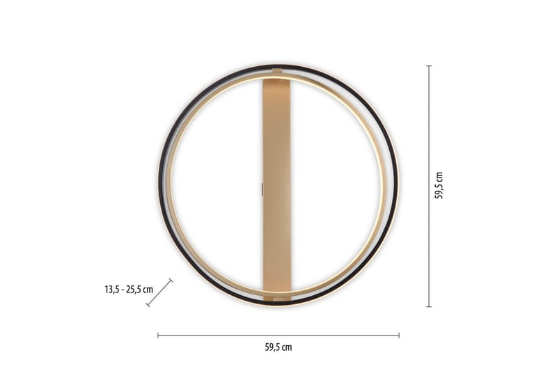 Q-Beluga Paul Neuhaus Taklampe - Belysning - Innendørsbelysning & Lamper - Soveromslampe - Taklampa sovrum