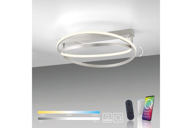 Q-Beluga Paul Neuhaus Taklampe - Belysning - Innendørsbelysning & Lamper - Soveromslampe - Taklampa sovrum