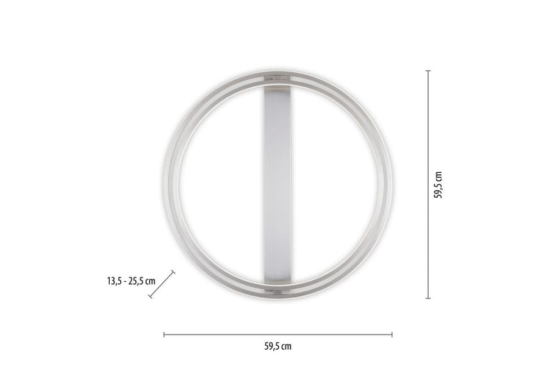 Q-Beluga Paul Neuhaus Taklampe - Belysning - Innendørsbelysning & Lamper - Soveromslampe - Taklampa sovrum