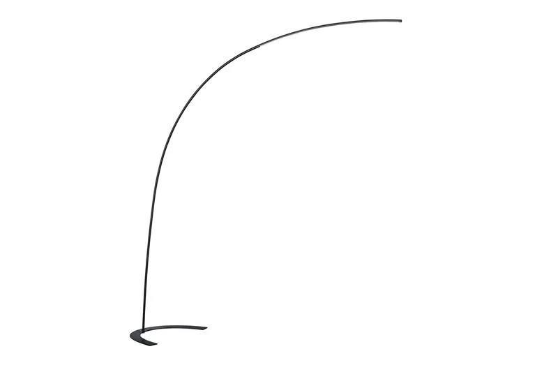 Shanghai gulvlampe LED svart, Svart