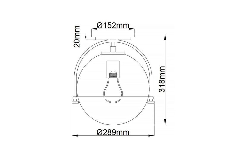 Somerset Hinkley Taklampe - Belysning - Innendørsbelysning & Lamper - Soveromslampe - Taklampa sovrum