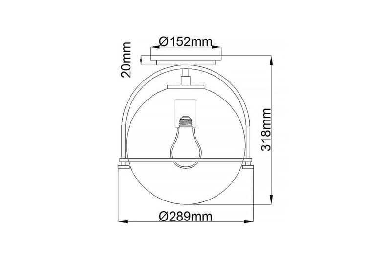 Somerset Hinkley Taklampe - Belysning - Innendørsbelysning & Lamper - Soveromslampe - Taklampa sovrum