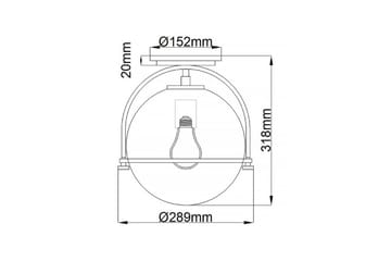 Somerset Hinkley Taklampe - Belysning - Innendørsbelysning & Lamper - Soveromslampe - Taklampa sovrum