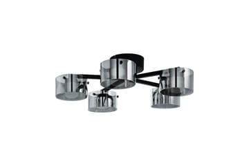 Takbelysning Eglo Copillos Svart/Transparent med 5 Lamper - Belysning - Innendørsbelysning & Lamper - Soveromslampe - Taklampa sovrum
