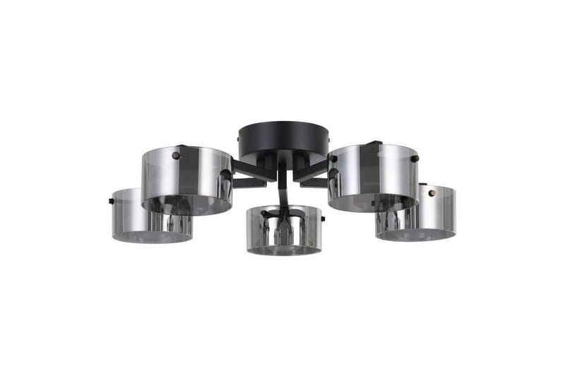 Takbelysning Eglo Copillos Svart/Transparent med 5 Lamper - Belysning - Innendørsbelysning & Lamper - Soveromslampe - Taklampa sovrum