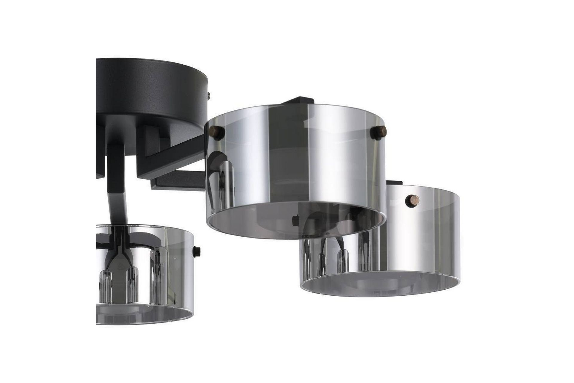 Takbelysning Eglo Copillos Svart/Transparent med 5 Lamper - Belysning - Innendørsbelysning & Lamper - Soveromslampe - Taklampa sovrum
