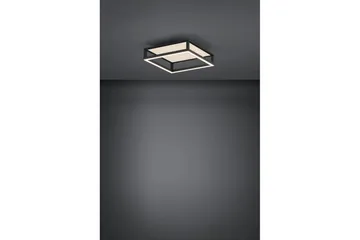 Takbelysning Eglo Macellara Svart/Hvit 45x45 cm - Belysning - Innendørsbelysning & Lamper - Soveromslampe - Taklampa sovrum
