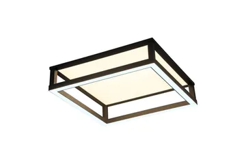 Takbelysning Eglo Macellara Svart/Hvit 45x45 cm - Belysning - Innendørsbelysning & Lamper - Soveromslampe - Taklampa sovrum