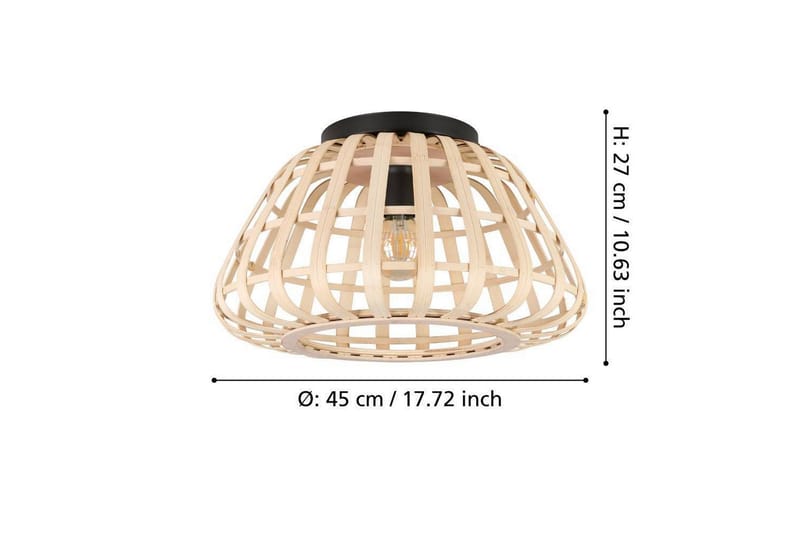 Takbelysning Eglo Montezuelo Tre - Belysning - Innendørsbelysning & Lamper - Soveromslampe - Taklampa sovrum