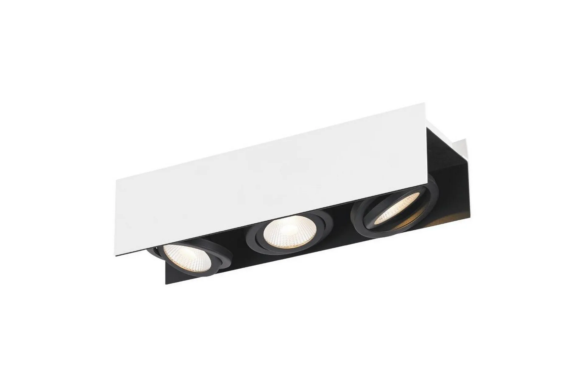 Takbelysning Eglo Vidago Hvit/Svart 3 lamper - 3 lamper