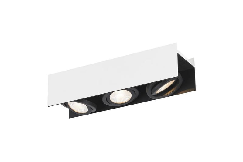 Takbelysning Eglo Vidago Hvit/Svart 3 lamper - 3 lamper - Belysning - Innendørsbelysning & Lamper - Soveromslampe - Taklampa sovrum