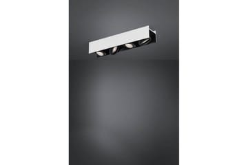 Takbelysning Eglo Vidago Hvit/Svart 4 Lamper - 4 Lamper - Belysning - Innendørsbelysning & Lamper - Soveromslampe - Taklampa sovrum