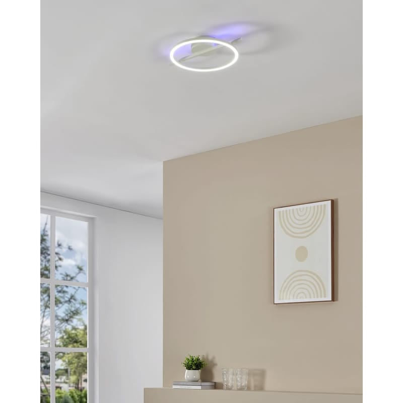 Taklampe Amandolo - Hvit - Belysning - Innendørsbelysning & Lamper - Soveromslampe - Taklampa sovrum