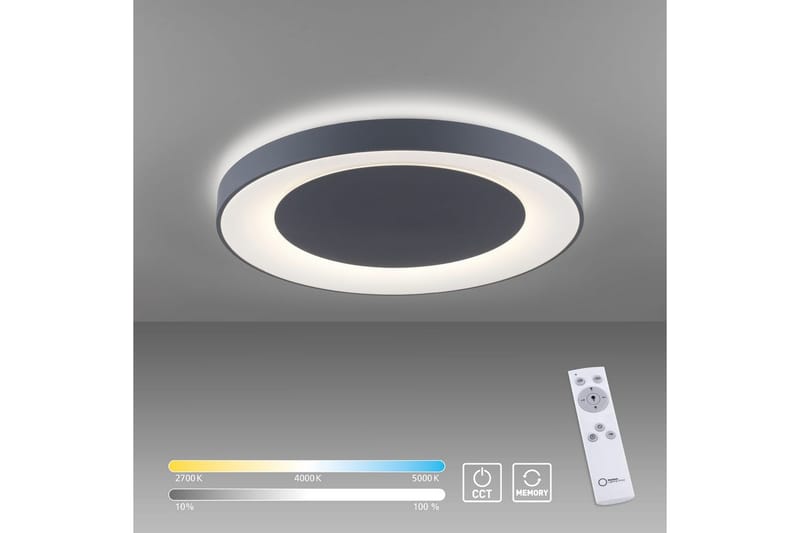 Taklampe Anika - Grå - Belysning - Innendørsbelysning & Lamper - Soveromslampe - Taklampa sovrum