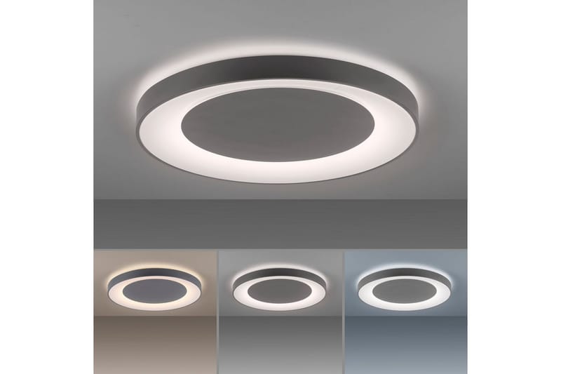 Taklampe Anika - Grå - Belysning - Innendørsbelysning & Lamper - Soveromslampe - Taklampa sovrum