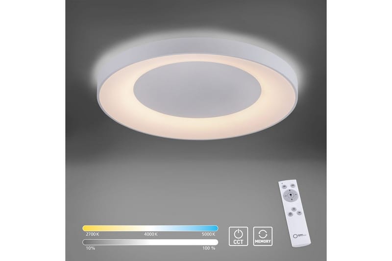 Taklampe Anika - Hvit - Belysning - Innendørsbelysning & Lamper - Soveromslampe - Taklampa sovrum