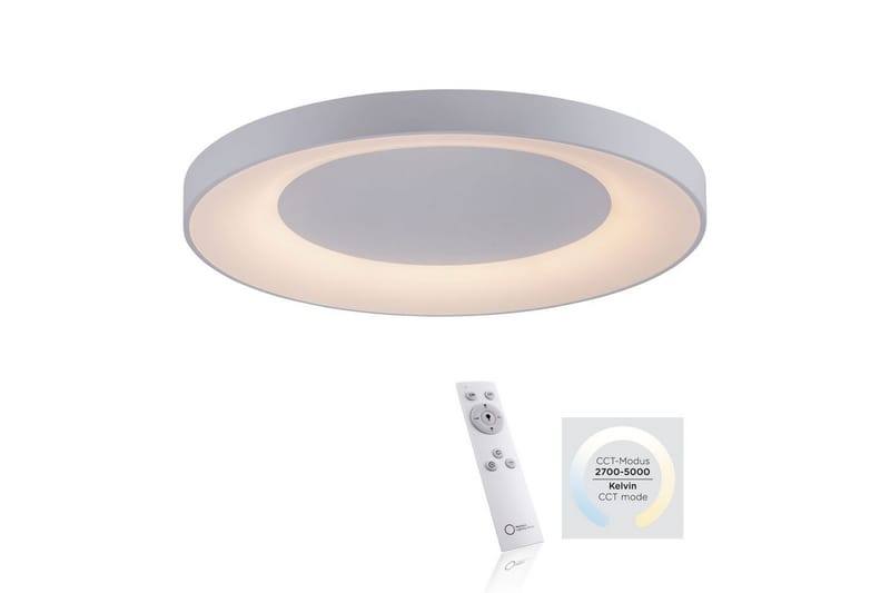 Taklampe Anika - Hvit - Belysning - Innendørsbelysning & Lamper - Soveromslampe - Taklampa sovrum