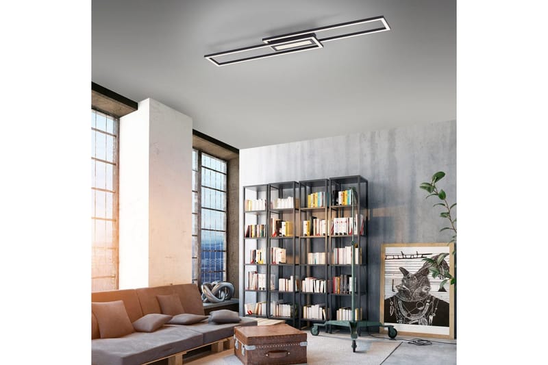 Taklampe Asmin - 17,9x5x95 cm - Belysning - Innendørsbelysning & Lamper - Soveromslampe - Taklampa sovrum