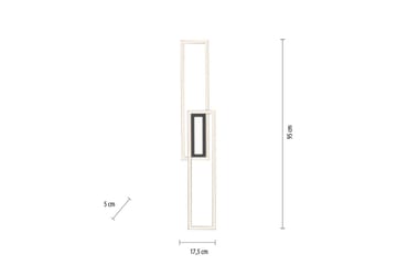 Taklampe Asmin - 17,9x5x95 cm - Belysning - Innendørsbelysning & Lamper - Soveromslampe - Taklampa sovrum